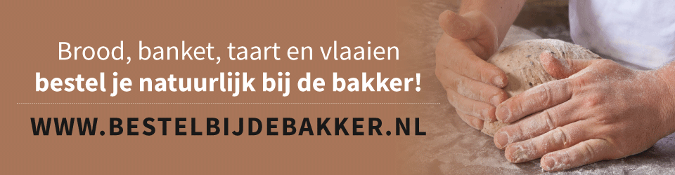 Bestel bij de bakker banner